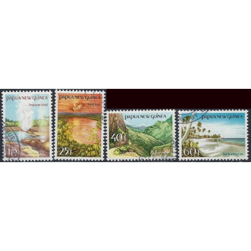 Papua New Guinea 610-13 Used 1985 set (ak6796)