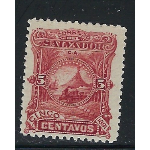Salvador 50 MH 1891 issue (fe4875)
