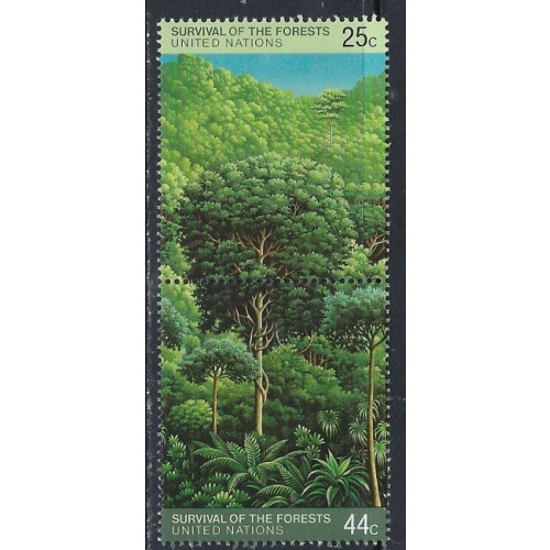 U.N. 523a MNH 1988 Survival of the Forests (ak5657)