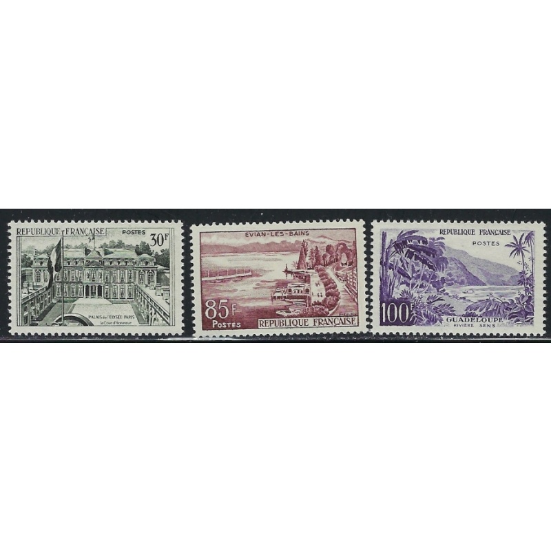 France 907-09 MH 1959 set (an6706)