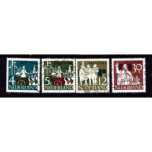 Netherlands 418-21 Used 1963 set