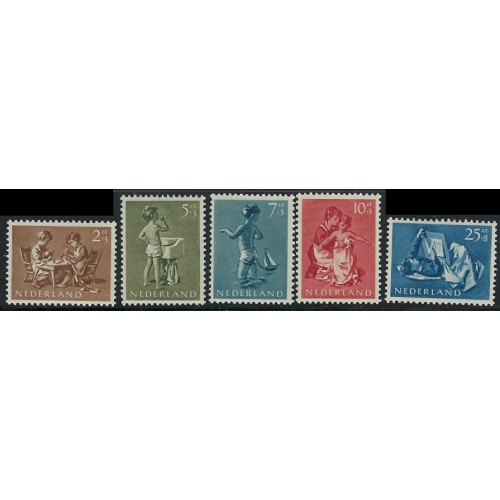 Netherlands B271-75 MNH 1954 set (fe9963)