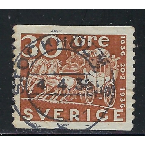 Sweden 256 Used 1936 issue (an5707)