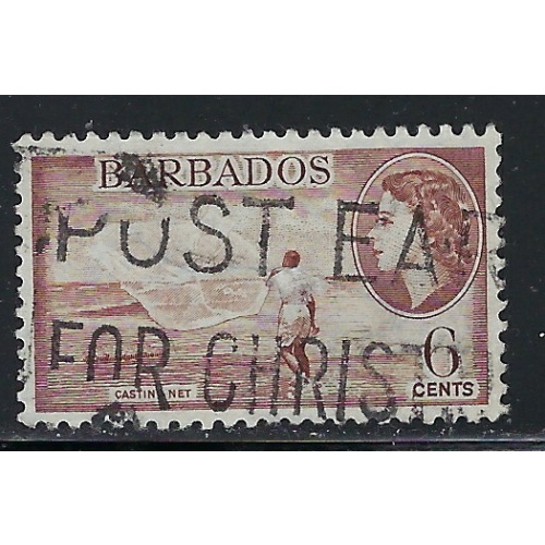 Barbados 240 Used 1953 issue (fe1596)