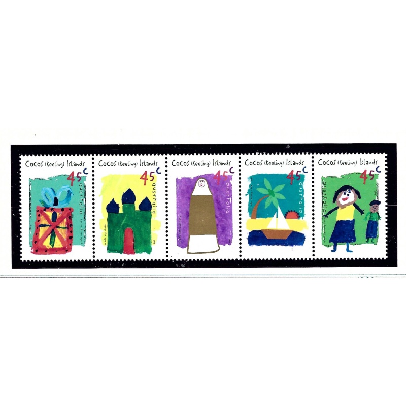 Cocos Is 326 MNH 1998 Childrens Drawings       KA)