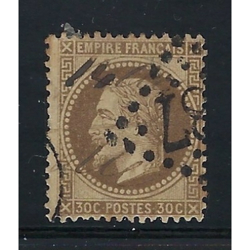 France 34 Used 1867 issue (fe5846)