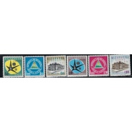 Nicaragua C404-09 MNH 1958 Brussels Expo (fe9401)