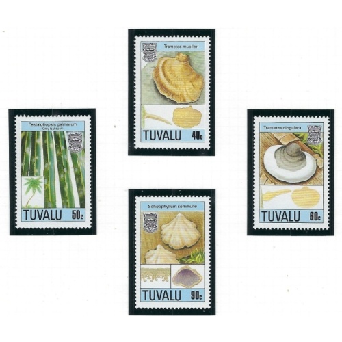 Tuvalu 520-23 MNH 1989 Fungi (ak1111)