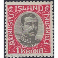 Iceland O47 Used 1920 issue (ak6433)
