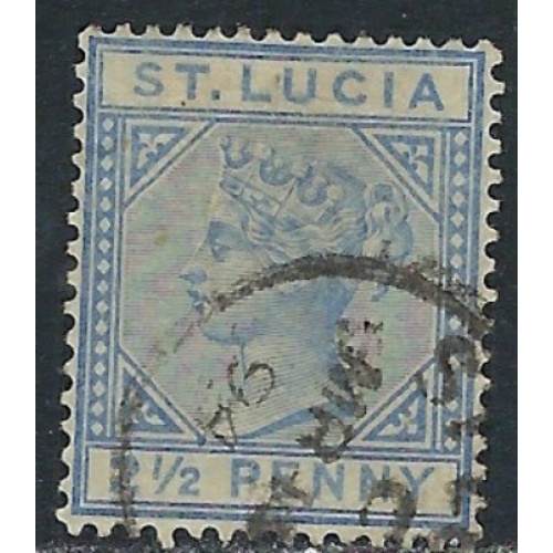 St Lucia 31 Used 1891 issue (ak4228)