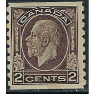 Canada 206 MLH 1933 Coil issue (ak3651)