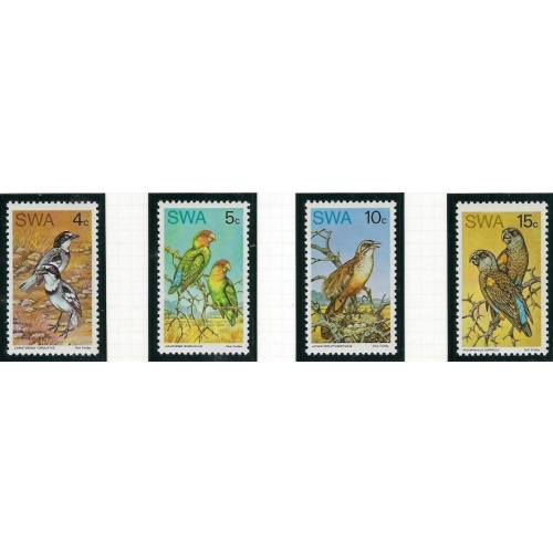 South West Africa 363-66 MNH 1974 Rare Birds (an7152)