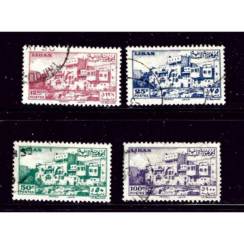 Lebanon 206-09 Used 1947 part set