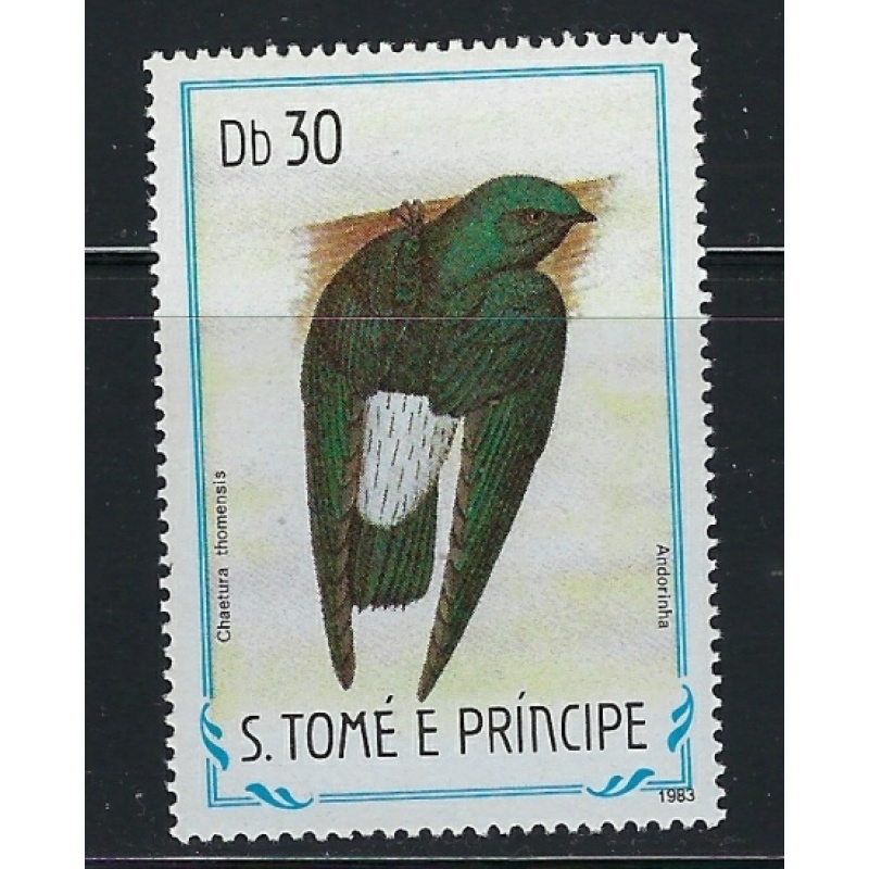 St Thomas and Prince 745 MNH 1983 Bird (an5564)
