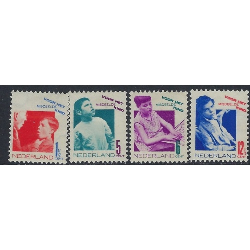 Netherlands B50-53 MHR 1931 set (ak3448)