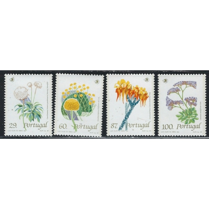 Portugal 1789-92 MNH 1989 Flowers (fe2504)