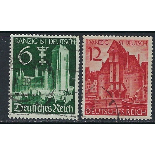 Germany 492-93 Used 1939 set (ak4755)