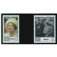 Kiribati 555-56 MNH 1990 Queen Mother Birthday (ak4053)