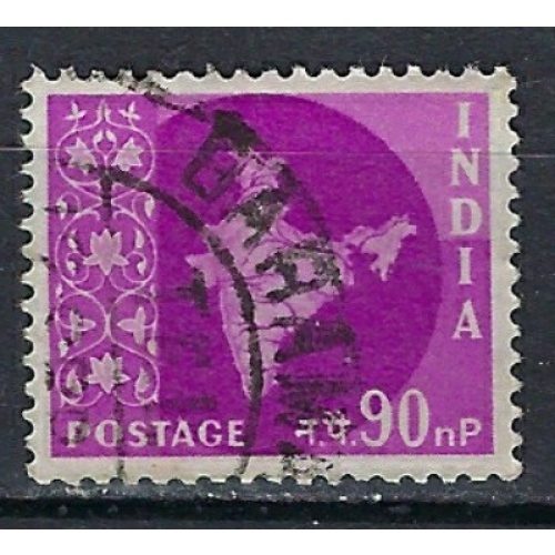 India 288 Used 1958 issue wmk 196 (ak2346)