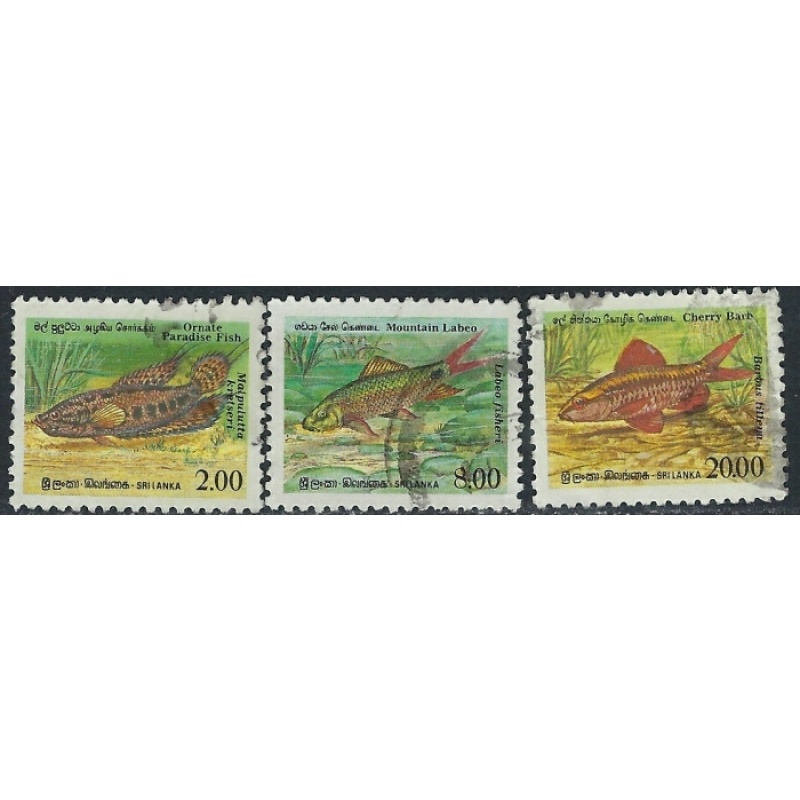Sri Lanka 978-80 Used 1990 part set (ak4556)