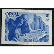 Belgium B304a MHH 1941 Imperf from S/S (fe3863)