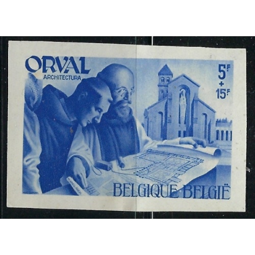 Belgium B304a MHH 1941 Imperf from S/S (fe3863)