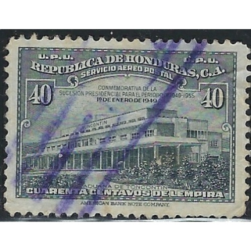 Honduras C177 Used 1949 issue (ak5473)