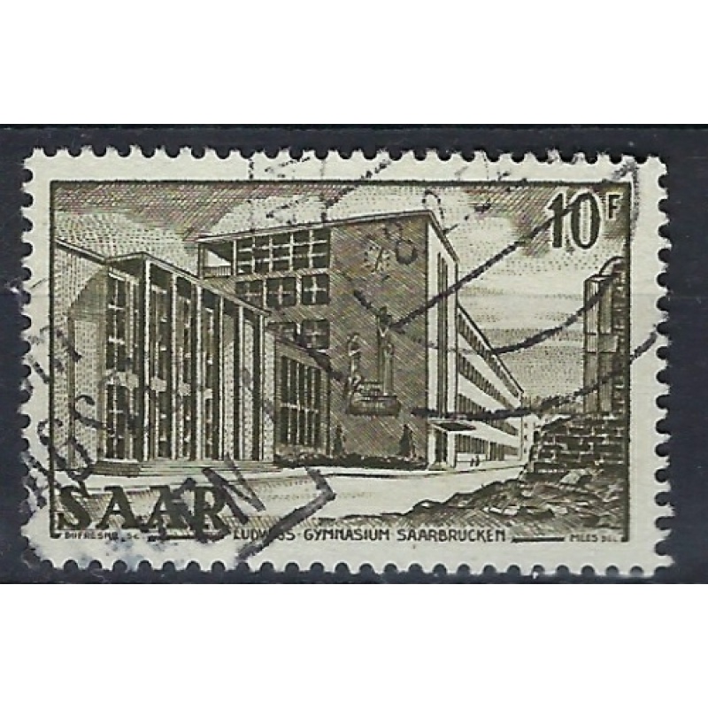 Saar 238 Used 1952 issue (an8194)