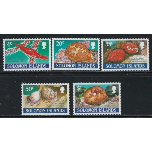Solomon Is 666-70 MNH 1990 set (bc1006)