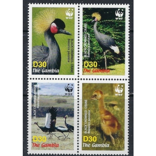 Gambia 3014 Block of 4 MNH 2006 issue (ak4952)