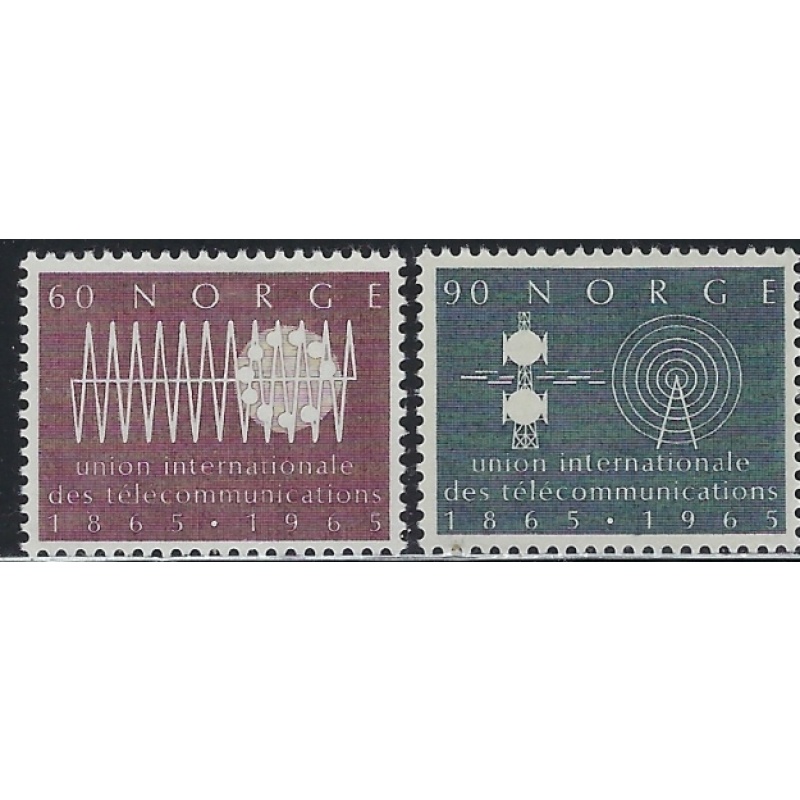 Norway 471-72 MNH 1965 set (an7010)