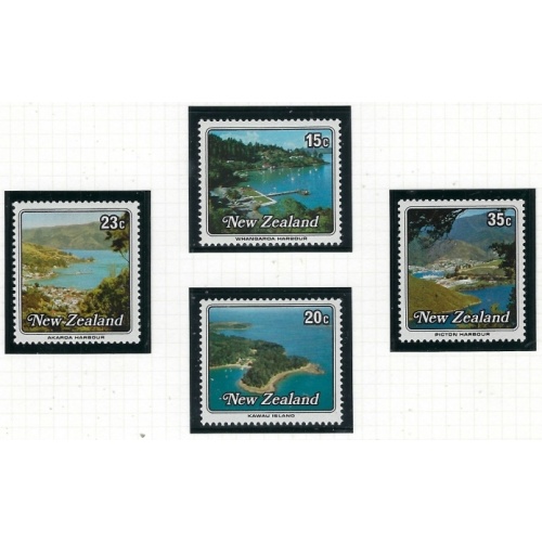 New Zealand 685-88 MNH 1979 Small Harbors (an1057)