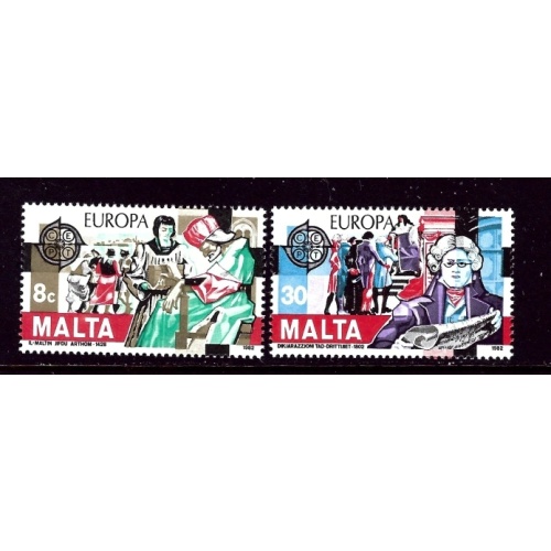 Malta 614-15 MNH 1982 Europa    (ap4003)