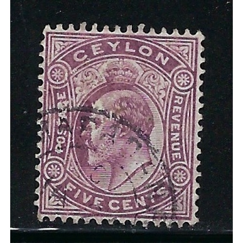 Ceylon 181 Used 1904 issue (fe1831)