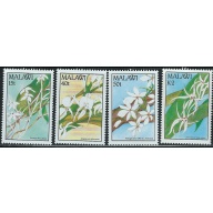 Malawi 578-81 MNH 1990 Orchids (ha1367)