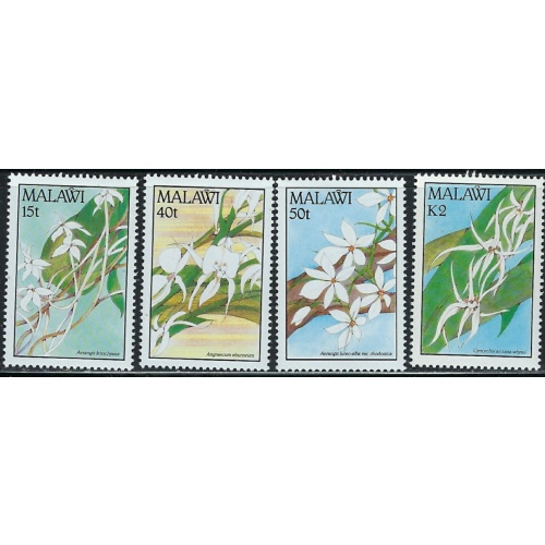 Malawi 578-81 MNH 1990 Orchids (ha1367)