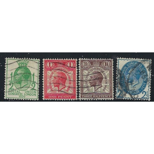 Great Britain 205-08 Used 1928 set (an2229)