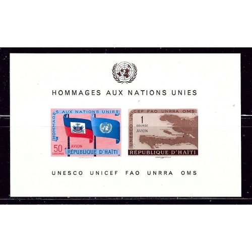 Haiti C211a MNH 1963 Daj Hammarskjold (ak6734)