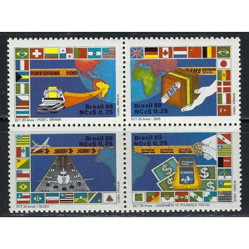 Brazil 2160 MNH 1989 issue (an5015)