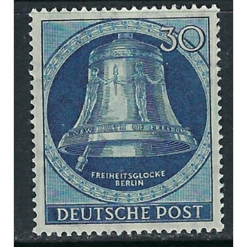 Germany Berlin 9N73 MNH 1951 Freedom Bell (ak4089)