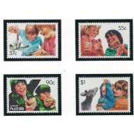 Australia 1040-43 MNH 1987 Children (ap6537)