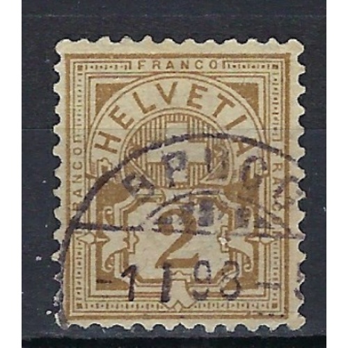 Switzerland 69 Used 1882 issue (an9554)