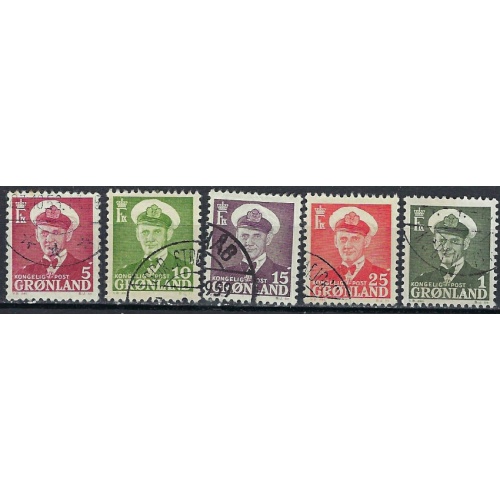 Greenland 28-32 Used 1960 part set (ak2037)