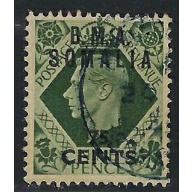 Great Britain off in Somalia 17 Used 1948 Overprint (fe8841)