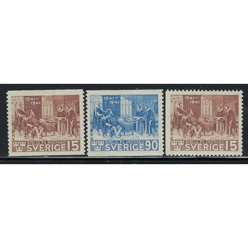 Sweden 316-18 MLH 1941 set (an5644)