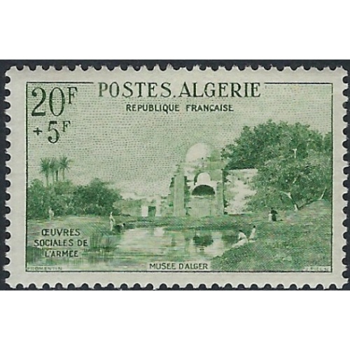 Algeria B92 MVLH 1957 issue (ak3242)