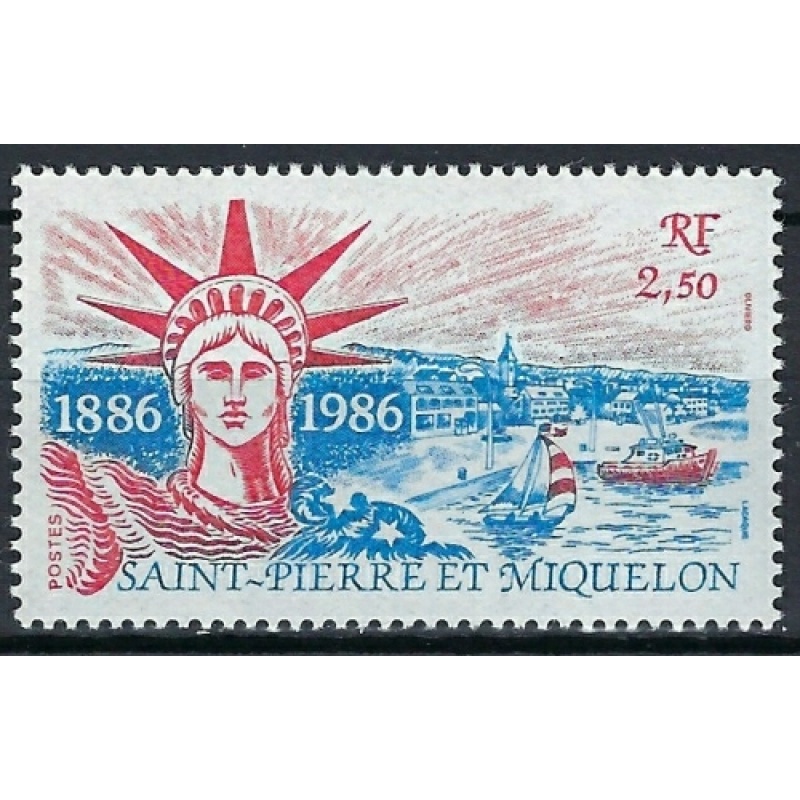 St Thomas and Prince 477 MNH 1986 Statue of Liberty (an8461)