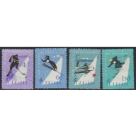 Poland 969-72 MNH 1961 Winter Sports (ak6888)