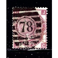 Great Britain 49 Plate #9 Used 1867 issue
