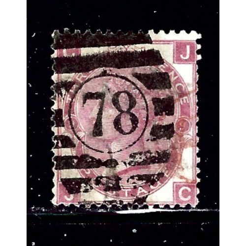 Great Britain 49 Plate #9 Used 1867 issue